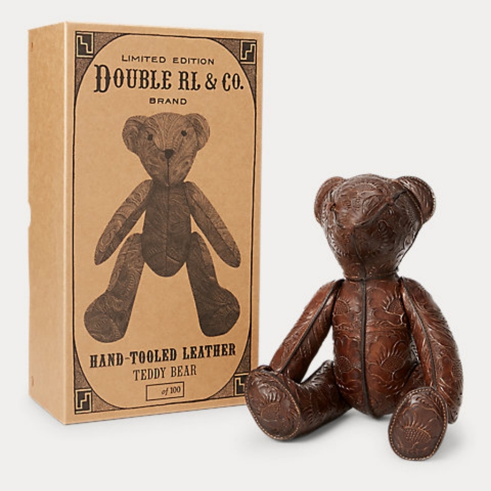 Uber Limited, SoldOut Everywhere, Amazing  Leather Teddy by Double RRL #'d /100